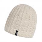 McBEANIE | Bonnet tricot� avec int�rieur en polaire blanc laine