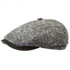 Casquette plate Brooklin sign�e STETSON noir