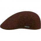 STETSON | Casquette plate six pi�ces rouge fonc�