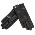 Gants pour femme en cuir sign� ROECKL noir