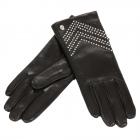 Gants en cuir nappa sign�s ROECKL noir