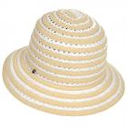 Chapeau cloche  blanc