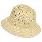 Chapeau cloche  jaune