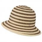 Chapeau cloche  marron