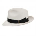 Chapeau Panama sign� BORSALINO blanc