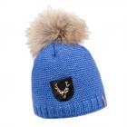 NORTON | Bonnet tricot� avec pompon p�trole