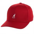 Casquette � visi�re Kangol Wool Flex Fit rouge