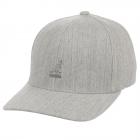 Casquette � visi�re Kangol Wool Flex Fit gris clair