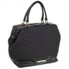 Sac � main au design italien exclusif noir