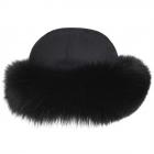 COLBACCO CON PELLICCIA VOLPE noir