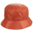 Chapeau de pluie avec la pochette sign� ALESSANDRA BACCI orange