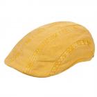 Casquette plate Madison Delave sign�e Stetson jaune