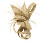 Accessoire pour cheveux beige
