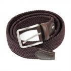 PREMIUM | Ceinture �lastique pour un confort maximal brun fonc�