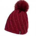 McBeanie | Bonnet � pompon en tricot rouge