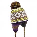 McBEANIE | Bonnet lapon multicolore pour enfants gris