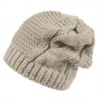 Bonnet en optique tricot de SEEBERGER nature