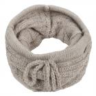 SEEBERGER | �charpe � boucles en tricot beige