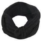 SEEBERGER | �charpe � boucles en tricot noir