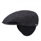 STETSON | Casquette de sport pour homme, type � flatcap � avec oreillettes gris