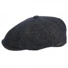 Casquette homme flat cap Oregon Wool by STETSON bleu
