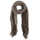 �charpe ajour�e khaki
