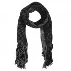 �charpe ajour�e noir