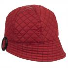 Chapeau imperm�able sign� ALESSANDRA BACCI rouge