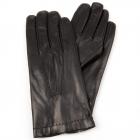 HUTTER | Gants en cuir nappa pour homme avec doublure Lapin Made in Italy noir
