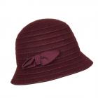 MAYSER | Cloche chapeau femme bordeaux