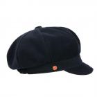 MAYSER | Bonnet ballon pour femmes en laine douce feutr�e bleu