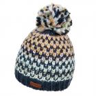 BARTS | Bonnet tricot� avec doublure Beanie bleu fonc�