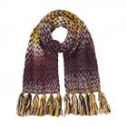 BARTS | �charpe femme � franges jaune