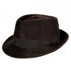MAYSER | Chapeau Trilby by Michael Zechbauer Limited marron