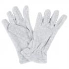 Gants en polaire pour enfants gris clair