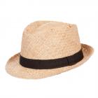 Trilby classique en paille 100% naturelle original