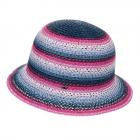 Chapeau clochette femme en papier ray� 