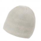bonnet simple blanc laine