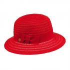 Chapeau de soleil Jule � bord moyen de MAYSER rouge
