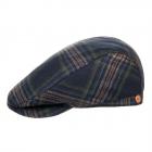 Flatcap Frankie forme douce en soie de MAYSER bleu