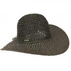 SEEBERGER | Chapeau de paille en papier pour femme � large bord khaki