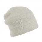 Bonnet angora Viola avec Lurex blanc laine