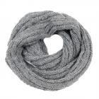 HUTTER | Echarpe loop en tricot anthracite