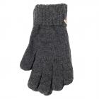Gants tricot�s pour femmes anthracite