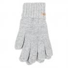 Gants tricot�s pour femmes gris clair