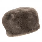 FASHION | Bonnet en fourrure synth�tique pour femmes khaki