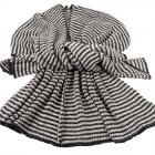 Manteau en tricot Poncho Adamina beige