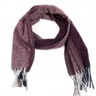 �charpe homme 30X170cm bordeaux