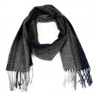 �charpe homme 30X170cm noir