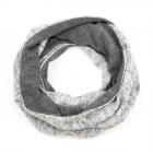 �charpe � anneaux chin�e pour femmes et hommes gris